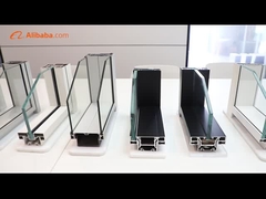 Nieuwe moderne op maat gemaakte afneembare glazen afscherming geluiddicht kantoor afscherming glazen muur