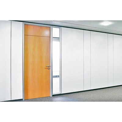 Temporary Metal and Glass and Wooden Partition Walls for Office Room