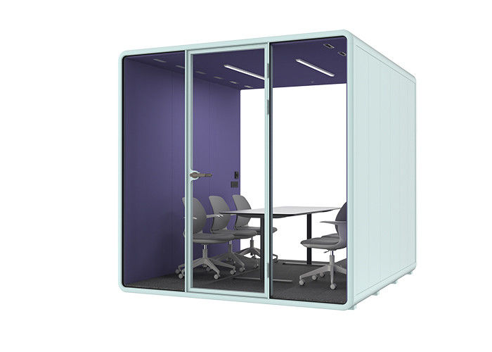 Acoustic Quiet Soundproof Office Phone Booth Room Indoor Big Size Recording Studio Booth Office Pod Soundproof for Work