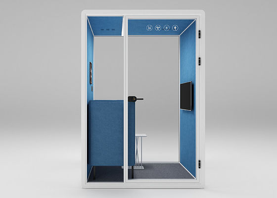 Stil kantoortelefoontjes geluiddicht ongeveer 35 dB Middelgrootte Voor 1 - 2 personen