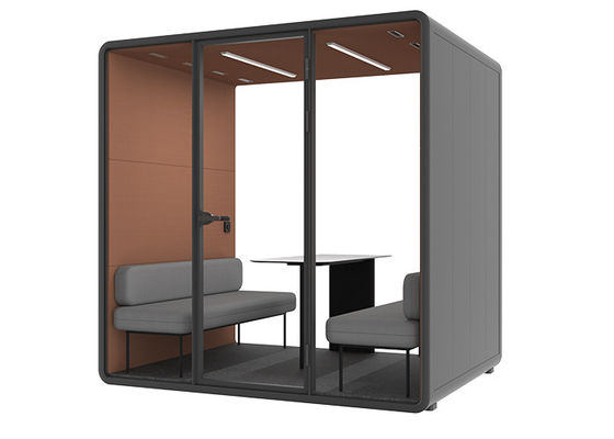 Besturingspaneel Flexible Soundproof Pods L Vergaderingskamer Voor tentoonstelling Comfort Seats Kabine