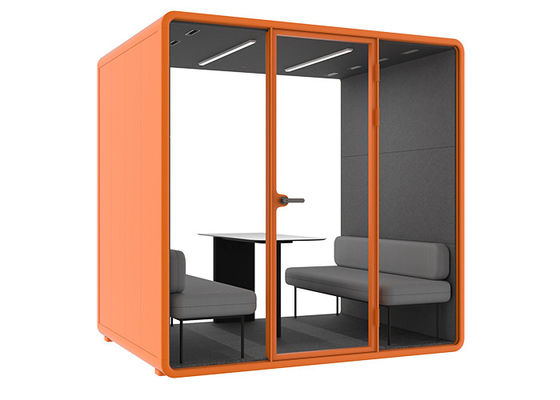 geluiddichte kantoor pods ondersteuning installeren toegangscontrolesysteem voor het tonen van het product in de beurs en praten in de stille stand