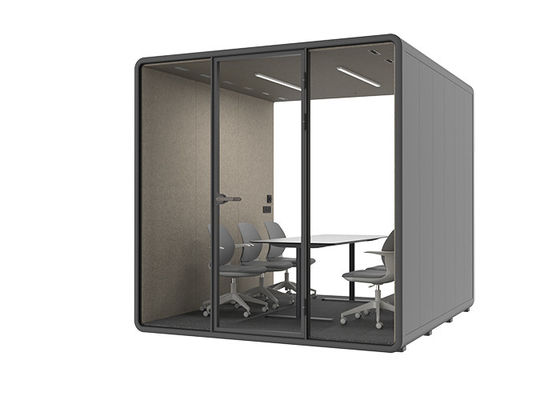 Intelligente schakelaar ventilatie licht stil kantoor pods automatisch open telefooncabines vergadercabines