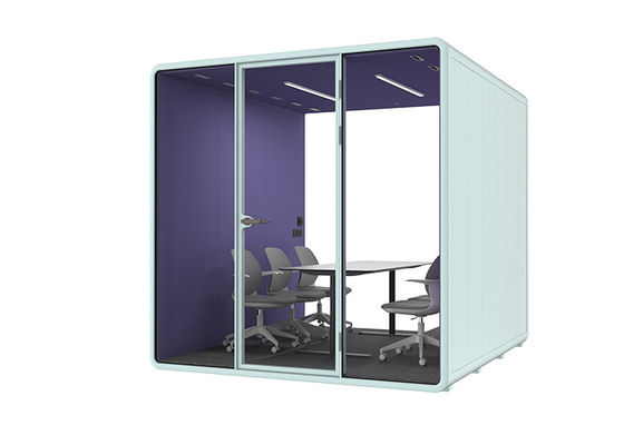 Acoustic Quiet Soundproof Office Phone Booth Room Indoor Big Size Recording Studio Booth Office Pod Soundproof voor het werk